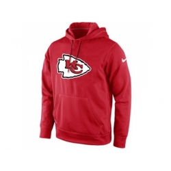 Kansas City Chiefs Nike Red KO Logo Essential Hoodie
