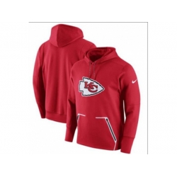 Men Kansas City Chiefs Nike Red Champ Drive Vapor Speed Pullover Hoodie