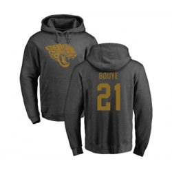 Jacksonville Jaguars #21 A.J. Bouye Ash One Color Pullover Hoodie