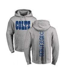 Indianapolis Colts #26 Clayton Geathers Ash Backer Pullover Hoodie