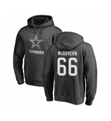Dallas Cowboys #66 Connor McGovern Ash One Color Pullover Hoodie