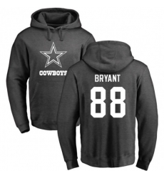 Dallas Cowboys #88 Dez Bryant Ash One Color Pullover Hoodie