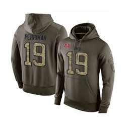 Tampa Bay Buccaneers #19 Breshad Perriman Green Salute To Service Pullover Hoodie Tampa Bay Buccaneers #19 Breshad Perriman Green Salute To Service Pullover Hoodie
