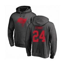 Tampa Bay Buccaneers #24 Darian Stewart Ash One Color Pullover Hoodie Tampa Bay Buccaneers #24 Darian Stewart Ash One Color Pullover Hoodie