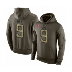 Tampa Bay Buccaneers #9 Matt Gay Green Salute To Service Pullover Hoodie Tampa Bay Buccaneers #9 Matt Gay Green Salute To Service Pullover Hoodie