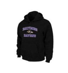 Baltimore Ravens Heart & Soul Pullover Hoodie Black