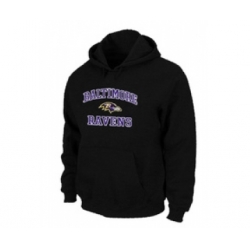 Baltimore Ravens Heart & Soul Pullover Hoodie Black