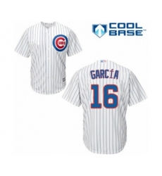 Chicago Cubs Robel Garcia Replica White Home Cool Base Baseball Player Jersey