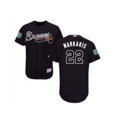 Atlanta Braves #22 Nick Markakis Blue Flexbase Authentic Collection MLB Jersey