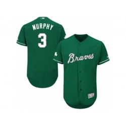 Atlanta Braves #3 Dale Murphy Green Celtic Flexbase Authentic Collection MLB Jersey Atlanta Braves #3 Dale Murphy Green Celtic Flexbase Authentic Collection MLB Jersey