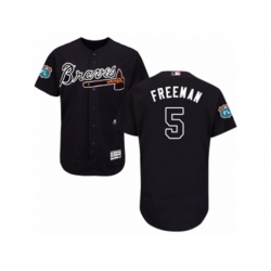 Atlanta Braves #5 Freddie Freeman Blue Flexbase Authentic Collection MLB Jersey Atlanta Braves #5 Freddie Freeman Blue Flexbase Authentic Collection MLB Jersey