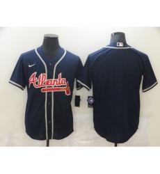 Atlanta Braves Blank Blue Jersey