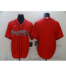 Atlanta Braves Blank Red Jersey