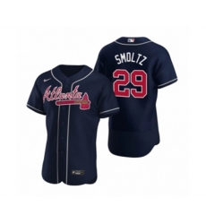 Atlanta Braves John Smoltz Nike Navy Authentic 2020 Alternate Jerseys