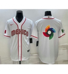 USA Baseball Big Logo 2023 White World Classic Stitched Jersey