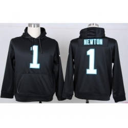 Carolina Panthers #1 newton black[pullover hooded sweatshirt]