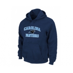 Carolina Panthers Heart & Soul Pullover Hoodie D.Blue