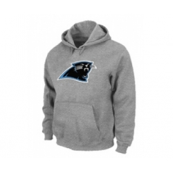 Carolina Panthers Logo Pullover Hoodie Grey