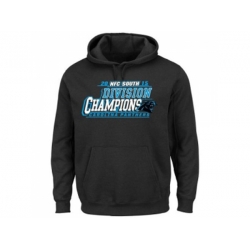 Carolina Panthers Majestic Black 2015 NFC South Division Champions Pullover Hoodie