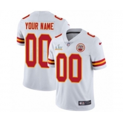 Kansas City Chiefs #00 Custom White 2021 Super Bowl LV Jersey