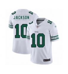 Philadelphia Eagles #10 DeSean Jackson White Team Logo Fashion Limited Player Football Jersey