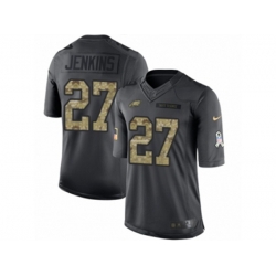 Philadelphia Eagles #27 Malcolm Jenkins Limited Black 2016 Salute to Service NFL Jersey Philadelphia Eagles #27 Malcolm Jenkins Limited Black 2016 Salute to Service NFL Jersey