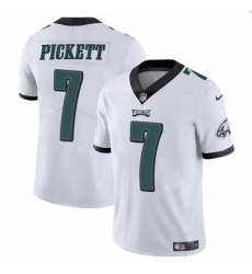 Philadelphia Eagles #7 Kenny Pickett White Vapor Untouchable Limited Football Stitched Jersey