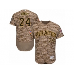 Pittsburgh Pirates #24 Barry Bonds Camo Flexbase Authentic Collection MLB Jersey Pittsburgh Pirates #24 Barry Bonds Camo Flexbase Authentic Collection MLB Jersey
