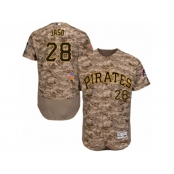 Pittsburgh Pirates #28 John Jaso Camo Flexbase Authentic Collection MLB Jersey Pittsburgh Pirates #28 John Jaso Camo Flexbase Authentic Collection MLB Jersey