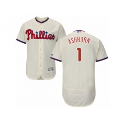 Philadelphia Phillies #1 Richie Ashburn Cream Flexbase Authentic Collection MLB Jersey Philadelphia Phillies #1 Richie Ashburn Cream Flexbase Authentic Collection MLB Jersey