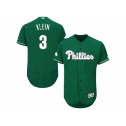 Philadelphia Phillies #3 Chuck Klein Green Celtic Flexbase Authentic Collection MLB Jersey Philadelphia Phillies #3 Chuck Klein Green Celtic Flexbase Authentic Collection MLB Jersey