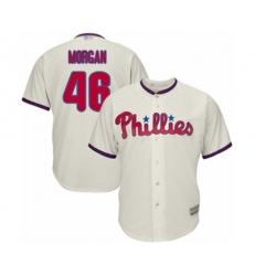 Philadelphia Phillies Adam Morgan Replica Cream Alternate Home Cool Base Baseball Player Jersey