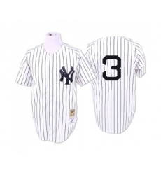 1932 New York Yankees #3 Babe Ruth Replica White Throwback Baseball Jersey