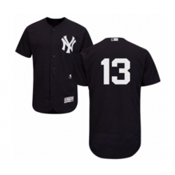 New York Yankees #13 Alex Rodriguez Navy Flexbase Authentic Collection MLB Jersey