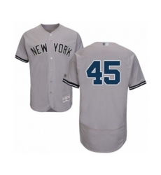 New York Yankees Luke Voit Grey Road Flex Base Authentic Collection Baseball Player Jersey