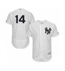 New York Yankees Tyler Wade White Home Flex Base Authentic Collection Baseball Player Jersey