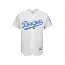 L.A. Dodgers Majestic Blank White Fashion Flex Base Team Jersey L.A. Dodgers Majestic Blank White Fashion Flex Base Team Jersey