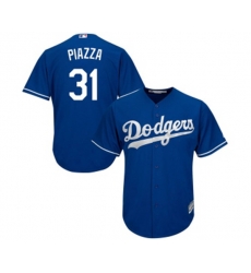 Los Angeles Dodgers #31 Mike Piazza Authentic Royal Blue Alternate Cool Base Baseball Jersey