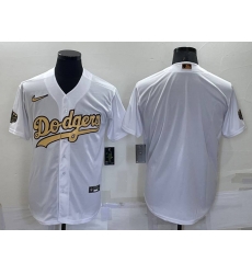 Los Angeles Dodgers Blank White 2022 All Star Stitched Cool Base Nike Jersey