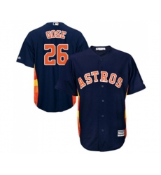 Houston Astros #26 Anthony Gose Replica Navy Blue Alternate Cool Base Baseball Jerseys