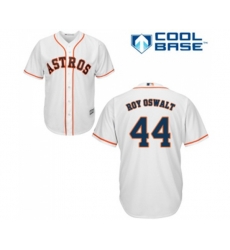 Houston Astros #44 Roy Oswalt Replica White Home Cool Base Baseball Jersey