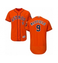 Houston Astros Jack Mayfield Orange Alternate Flex Base Authentic Collection Baseball Player Jersey