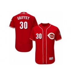 Cincinnati Reds #30 Ken Griffey Red Flexbase Authentic Collection MLB Jersey