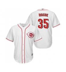 Cincinnati Reds #35 Tanner Roark Replica White Home Cool Base Baseball Jersey