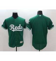 Cincinnati Reds blank Majestic Green Celtic Flexbase Authentic Collection Jersey