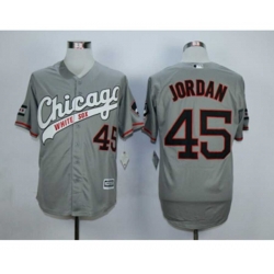 Chicago White Sox #45 Michael Jordan Gray 2016 Official Cool Base Jersey