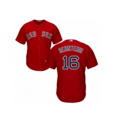 Boston Red Sox #16 Andrew Benintendi Replica Red Alternate Home Cool Base MLB Jersey