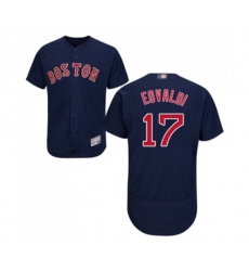 Boston Red Sox #17 Nathan Eovaldi Navy Blue Alternate Flex Base Authentic Collection Baseball Jersey