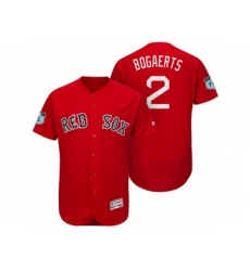 Boston Red Sox #2 Xander Bogaerts 2017 Spring Training Flex Base Authentic Collection Stitched Baseball Jersey