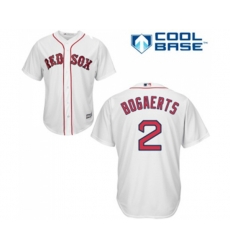 Boston Red Sox #2 Xander Bogaerts Replica White Home Cool Base Baseball Jersey
